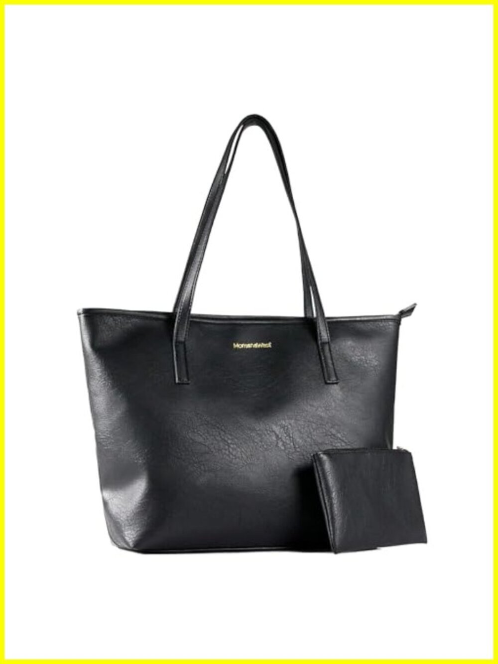 City Tote Bag for Women Large Capacity Vegan Leather Work Travel